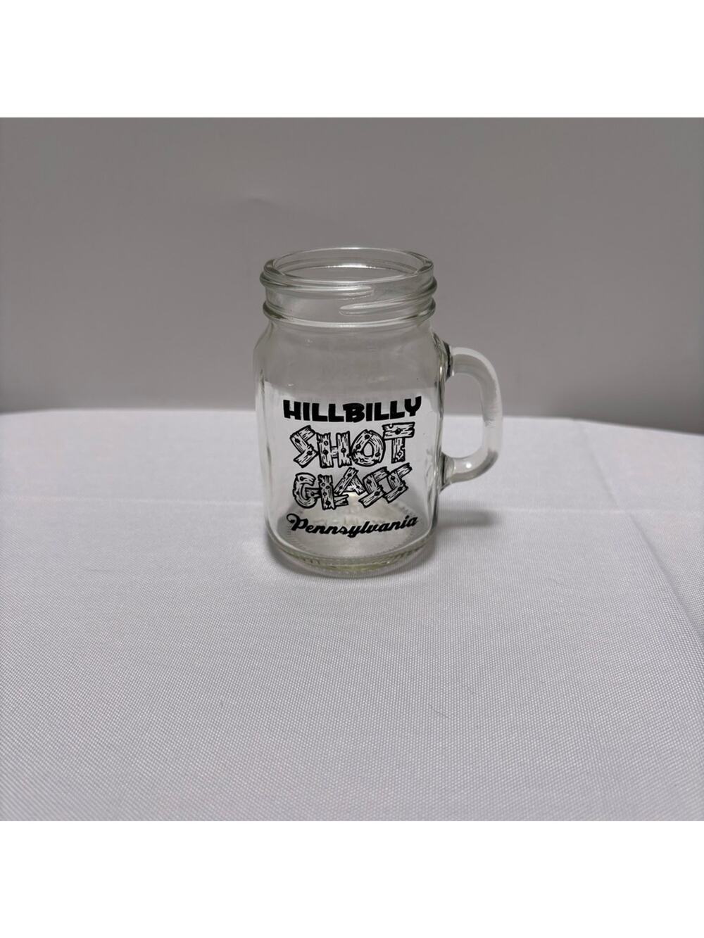 Hillbilly Shot Glass Mini Mason Jar